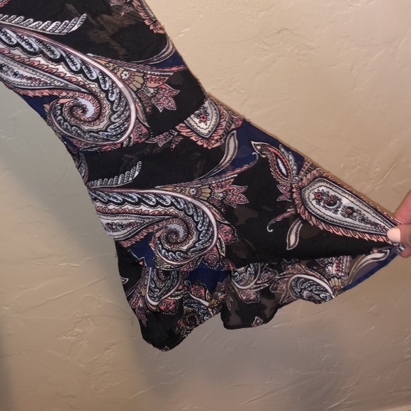 White House Black Market Navy and Black Dress 10 - Picture 5 of 6